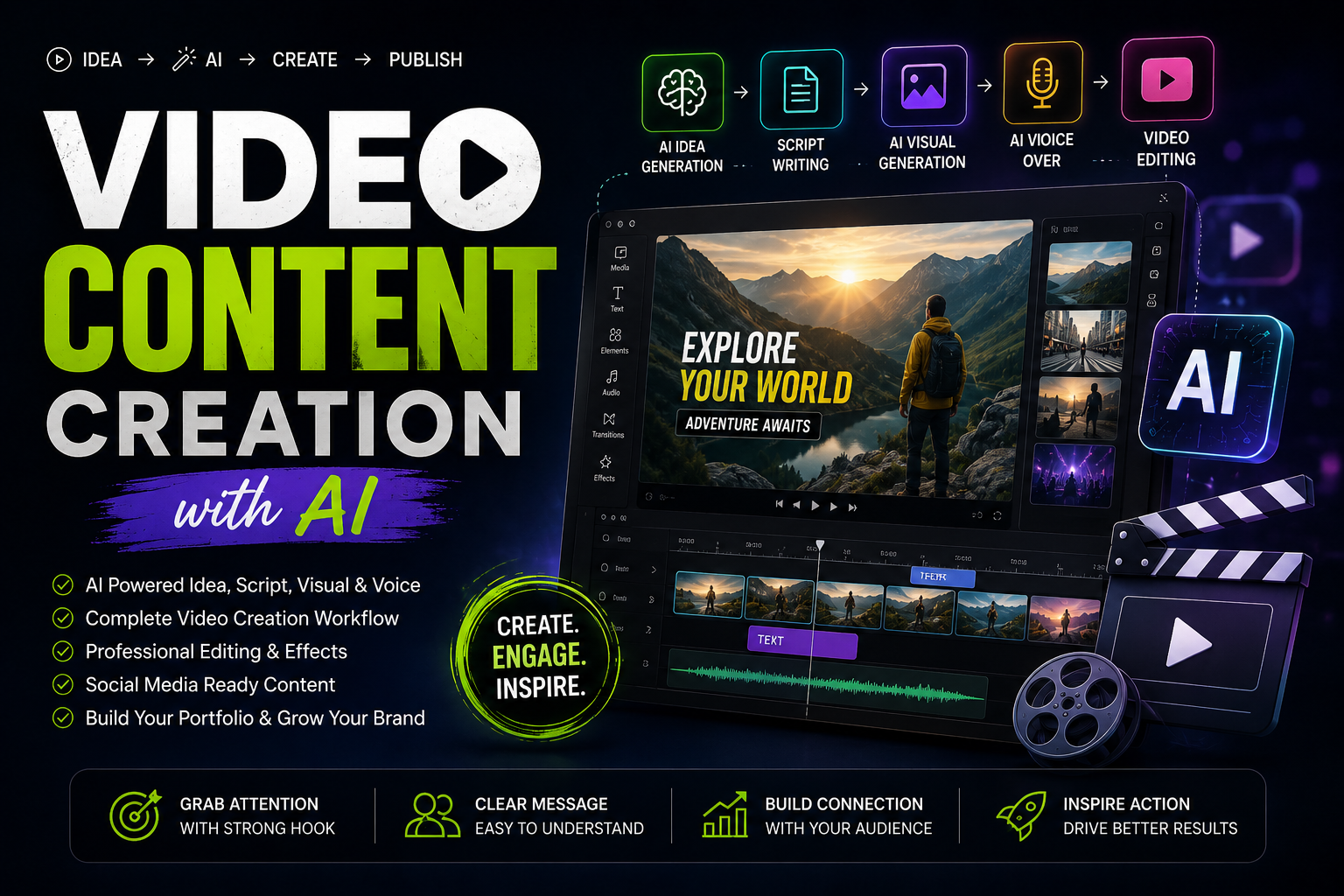 Video Content Creation with AI